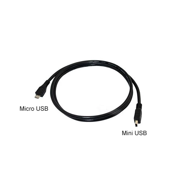 ההבדל של כבל נתונים USB מיני וכבל נתונים USB מיקרו