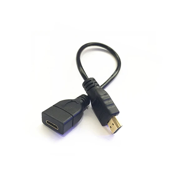 Mini HDMI Female To HDMI Type A Male Cable