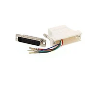 מתאם סידורי זכר RJ45 ל- DB25